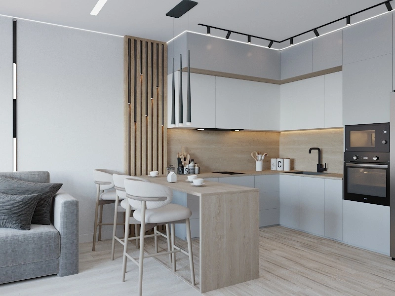 Детали современной кухни в Кемерово